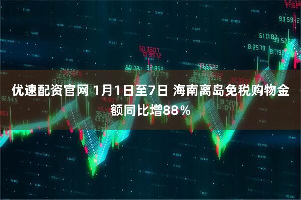 优速配资官网 1月1日至7日 海南离岛免税购物金额同比增88％